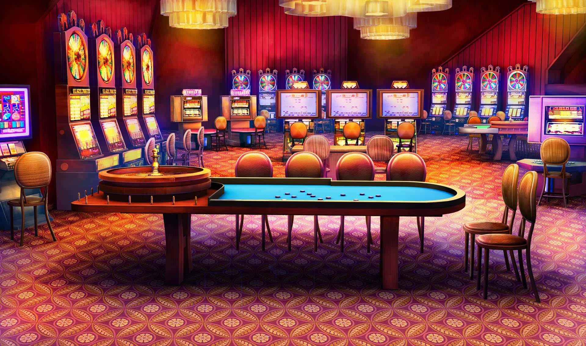 Live dealer blackjack table multi-camera studio view